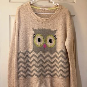 Rewind Owl Sweater size M